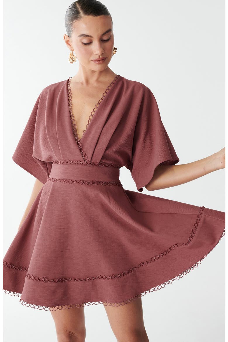 Sissy Mini Dress, Alternate, color, Blush