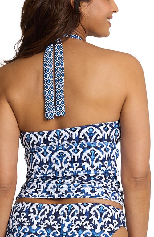 TOMMY BAHAMA TOMMY BAHAMA ISLAND CAYS BLOOMS REVERSIBLE TANKINI TOP