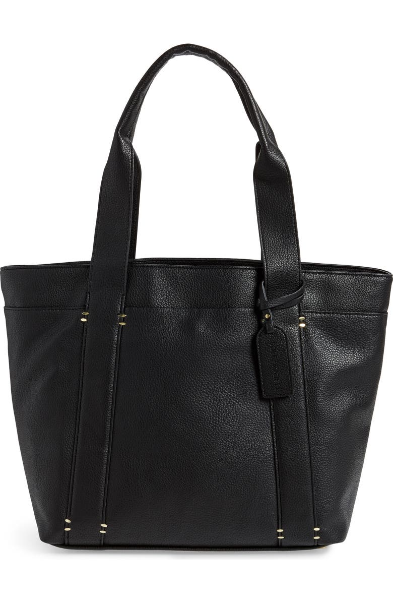 Sole Society Kwaye Faux Leather Tote, Main, color,