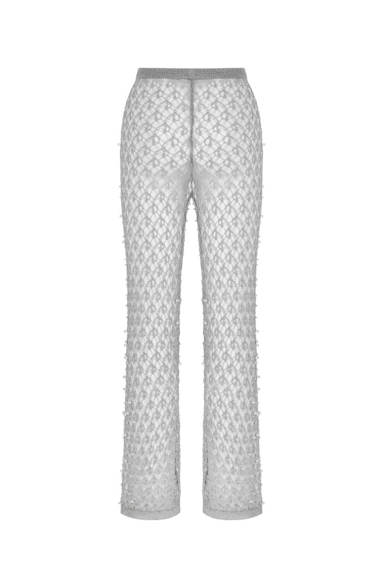 Nocturne Shimmering Threaded Mesh Pants, Alternate, color, 
