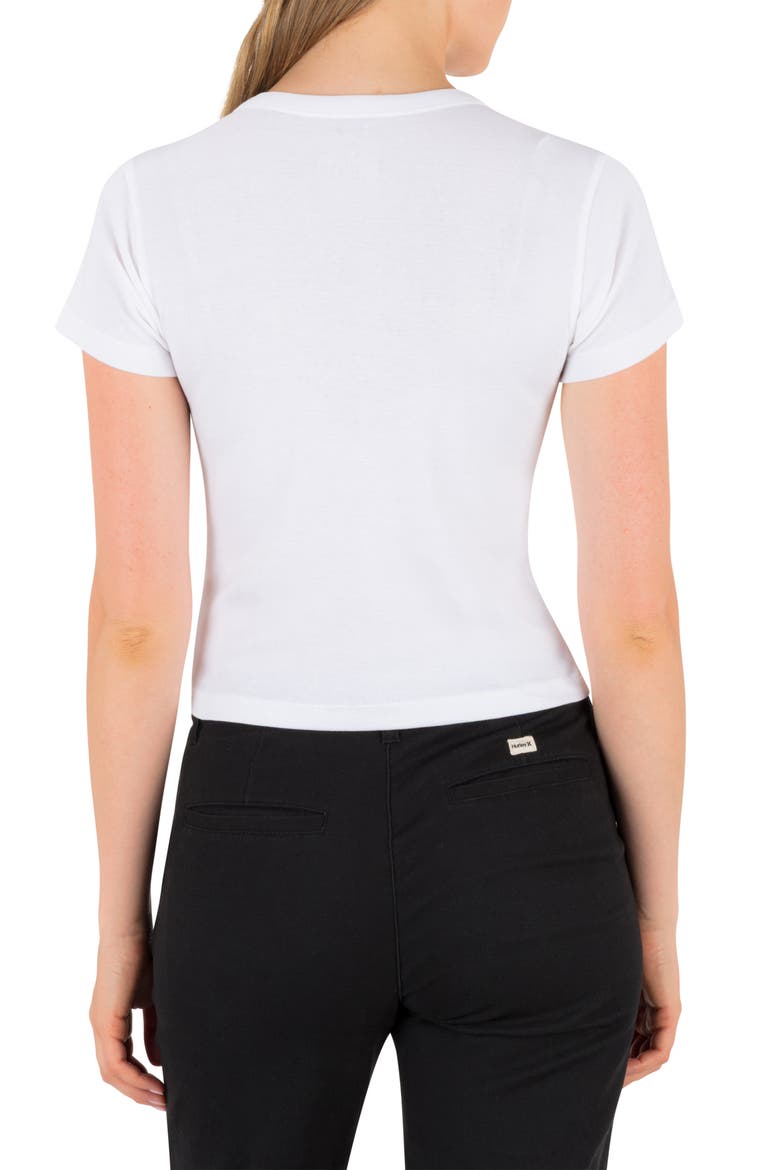 Burgeon Baby Tee, Alternate, color, WHITE