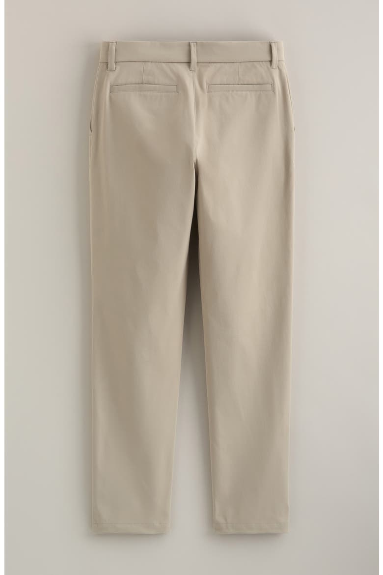 Kids' Flat Front Twill Chinos, Alternate, color, TAN ISLAND