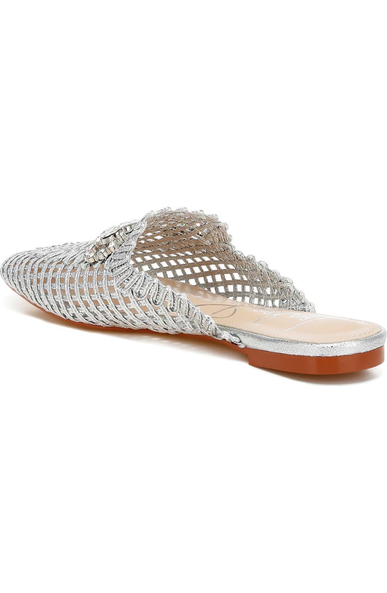 LONDON RAG Roboma Crystal Embellished Mule, Alternate, color, Silver
