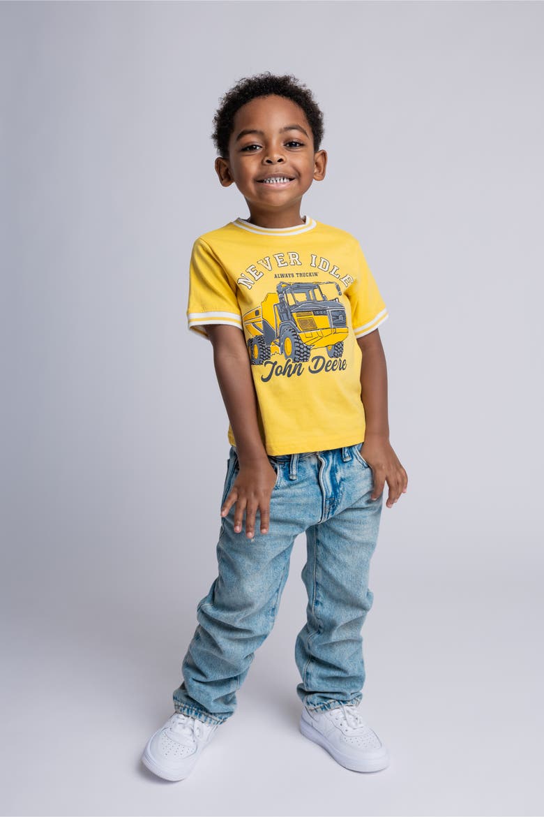 Short Sleeve T-Shirt, Alternate, color, Cornsilk Yellow