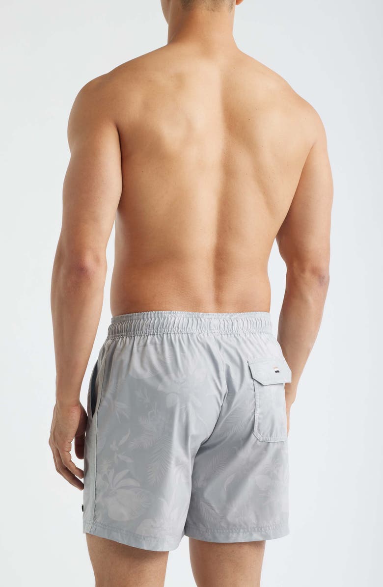 BOSS Alain Swim Trunks, Alternate, color, Light/Pastel Grey