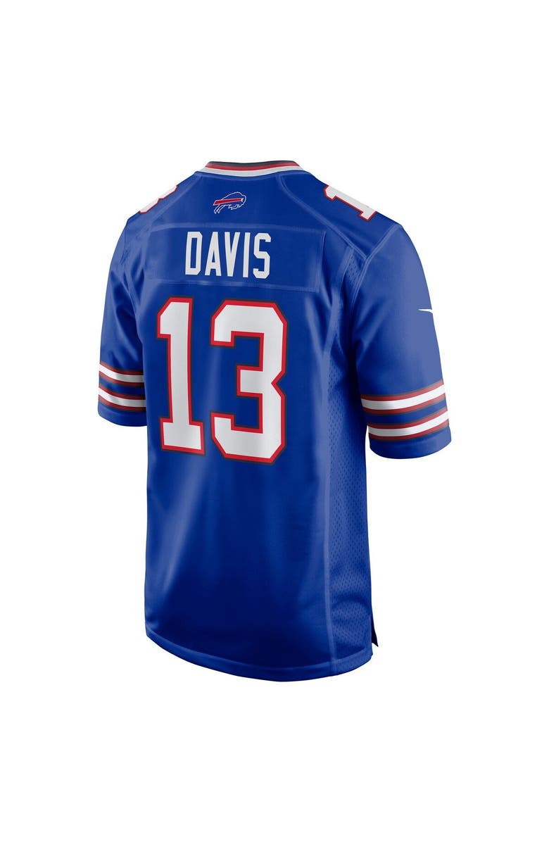Nike Men's Nike Gabriel Davis Royal Buffalo Bills Team Game Player Jersey, Alternate, color,