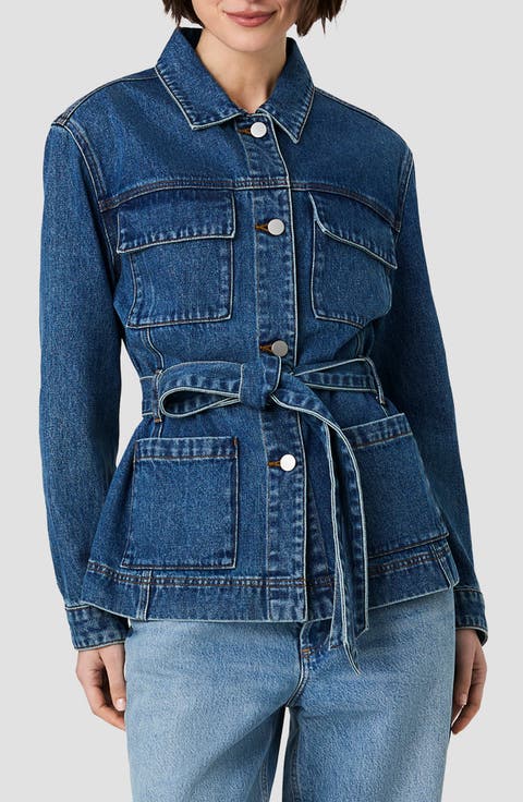 Dallas Wrap Waist Denim Jacket