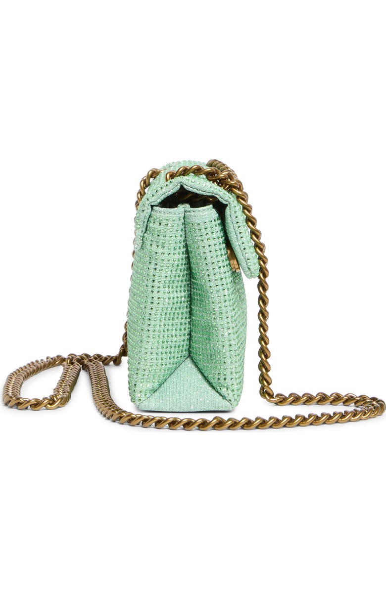 Kurt Geiger London Crystal Mini Plate Brixton Shoulder Bag, Alternate, color,