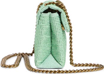 Crystal Mini Plate Brixton Shoulder Bag
