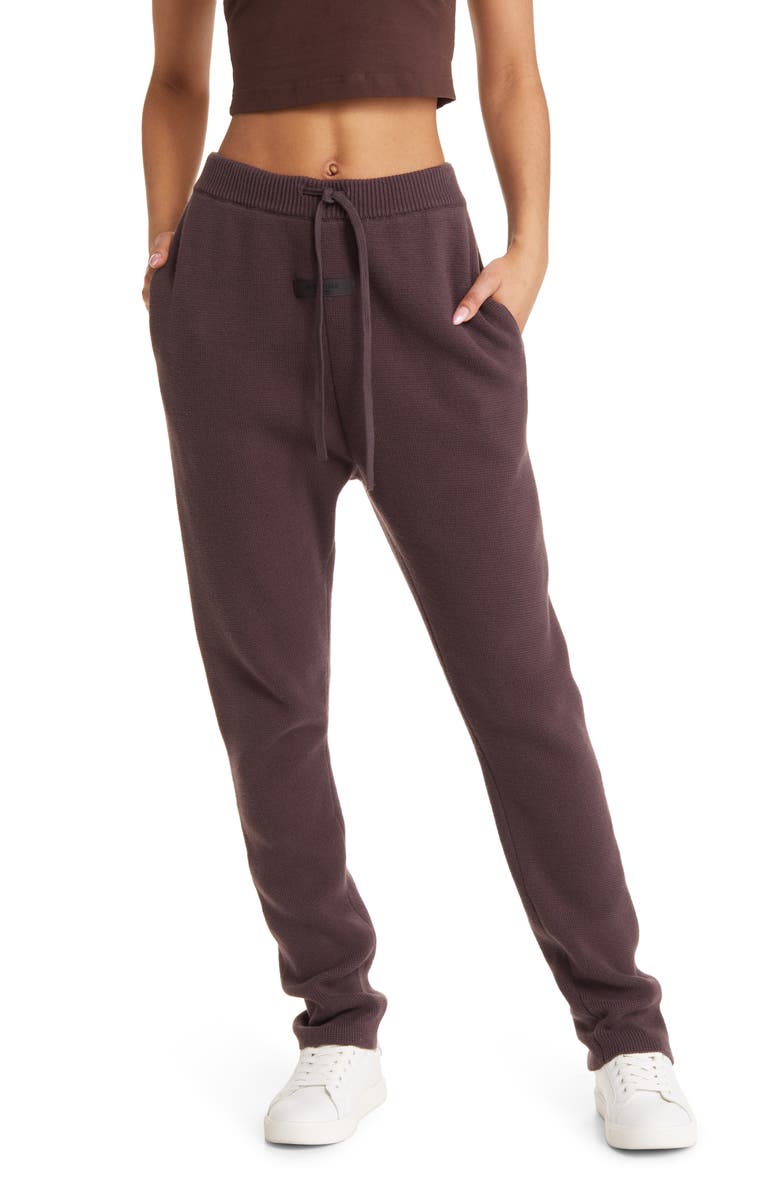 Fear of God Essentials Milano Stitch Lounge Pants, Main, color, 