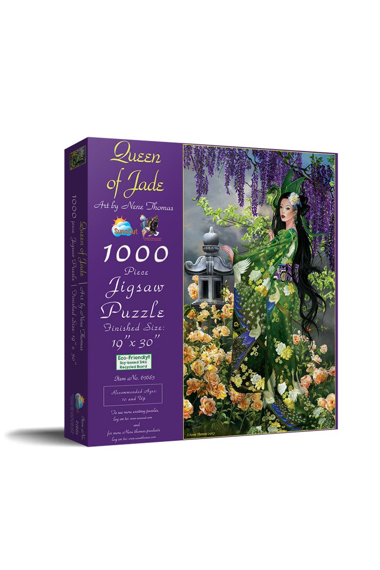 Queen of Jade 1000 piece Jigsaw Puzzle for Adults, Main, color, Multicolor