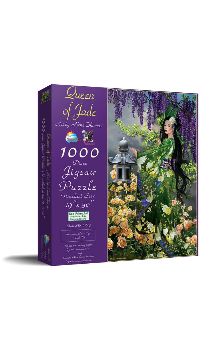 Sunsout Queen of Jade 1000 piece Jigsaw Puzzle for Adults, Main, color, Multicolor