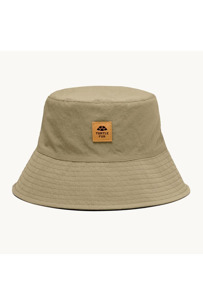 Dune Reversible Bucket Hat, Main, color, Khaki