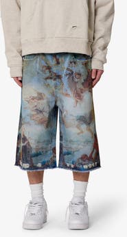 mnml Ultra Baggy Denim Shorts