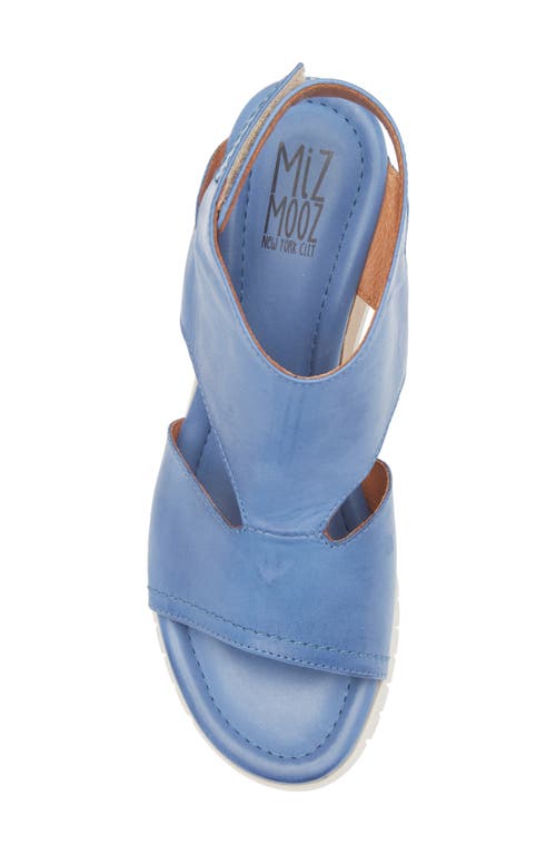 Miz Mooz Meredyth Wedge Sandal In Cobalt