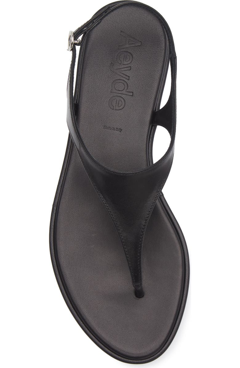 aeyde Raine Sandal, Alternate, color, Black