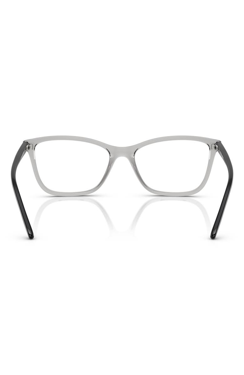 VOGUE 52mm Butterfly Optical Glasses, Alternate, color, Transparent Grey