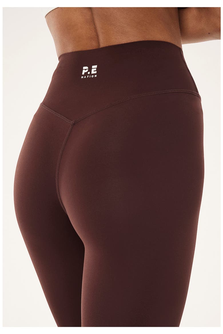 Signature Leggings, Alternate, color, MAHOGANY/ WHISPER WHITE
