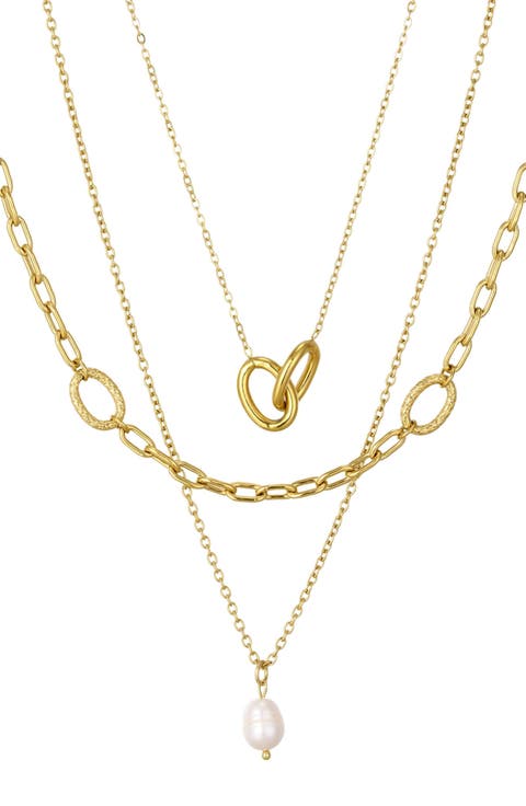 Set of 3 Assorted Necklaces