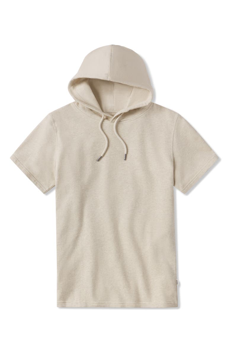The Normal Brand Cole French Terry Short Sleeve Hoodie, Alternate, color,
