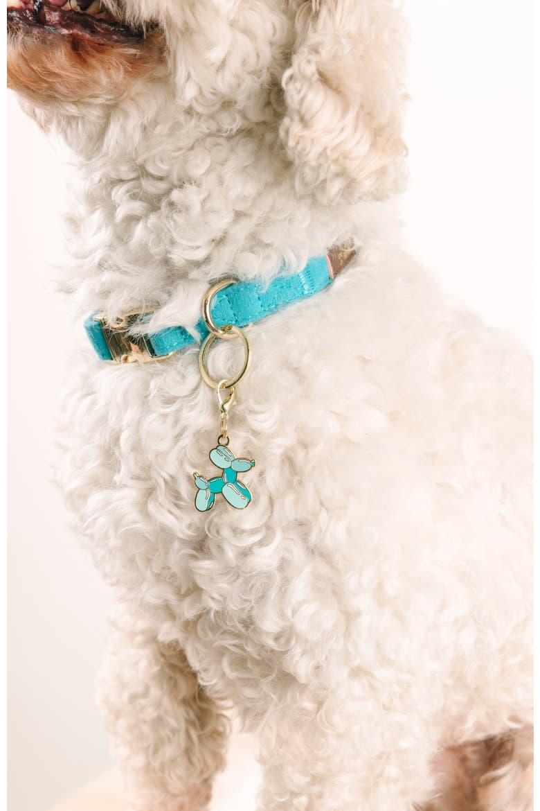 Balloon Dog Pet Collar Charm, Alternate, color, Balloon Dog