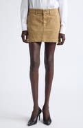 Balenciaga Cotton Canvas Miniskirt
