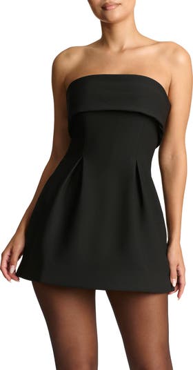 Suiting Strapless Minidress
