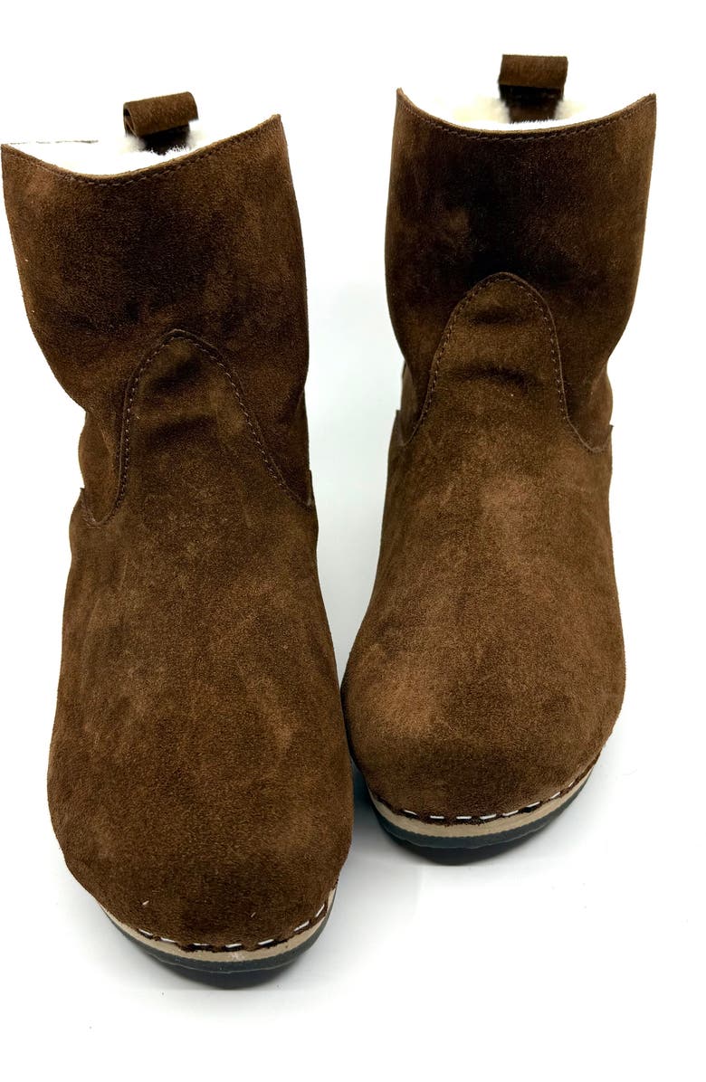 KUNSTEN Holly Genuine Shearling Boot, Alternate, color, Chocolate