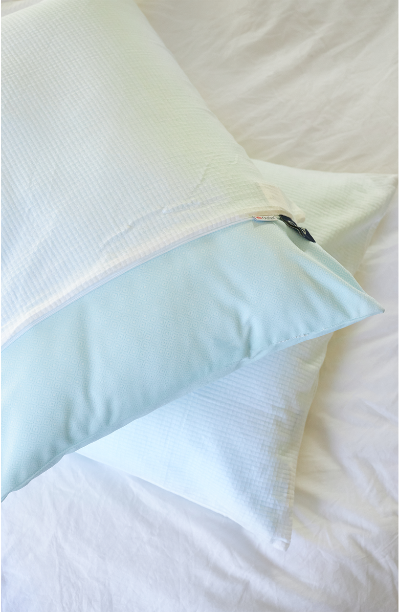 Slumber Cloud Performance Pillow Cover Set, Alternate, color, White