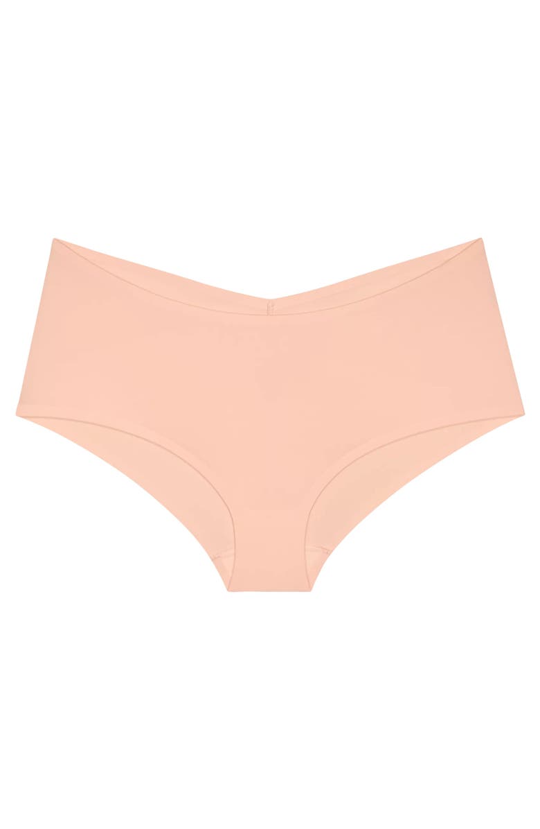 TRIUMPH Body Make-Up Illusion Boyshort Panties, Main, color, Powder Blush