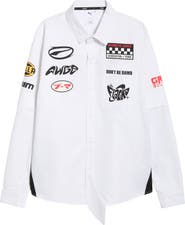 PUMA x A$AP Rocky Layered Pit Crew Button-Up Shirt