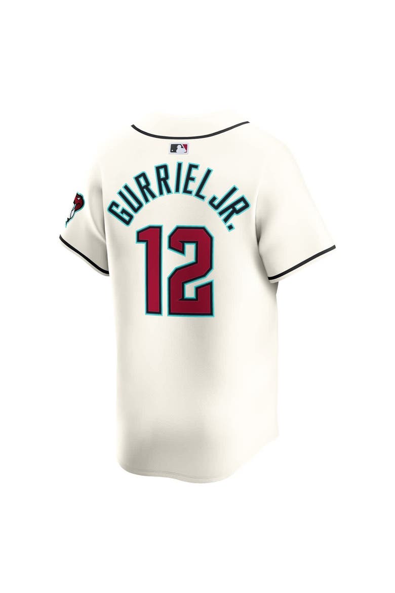 Men's Nike Lourdes Gurriel Jr. Cream Arizona Diamondbacks Home Limited Player Jersey, Alternate, color, Cream