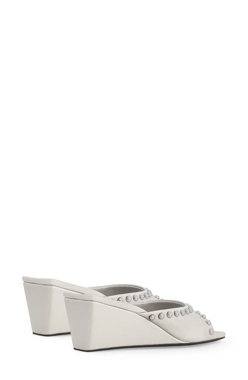 Rebecca Minkoff Leather Wedge Sandal In Multi