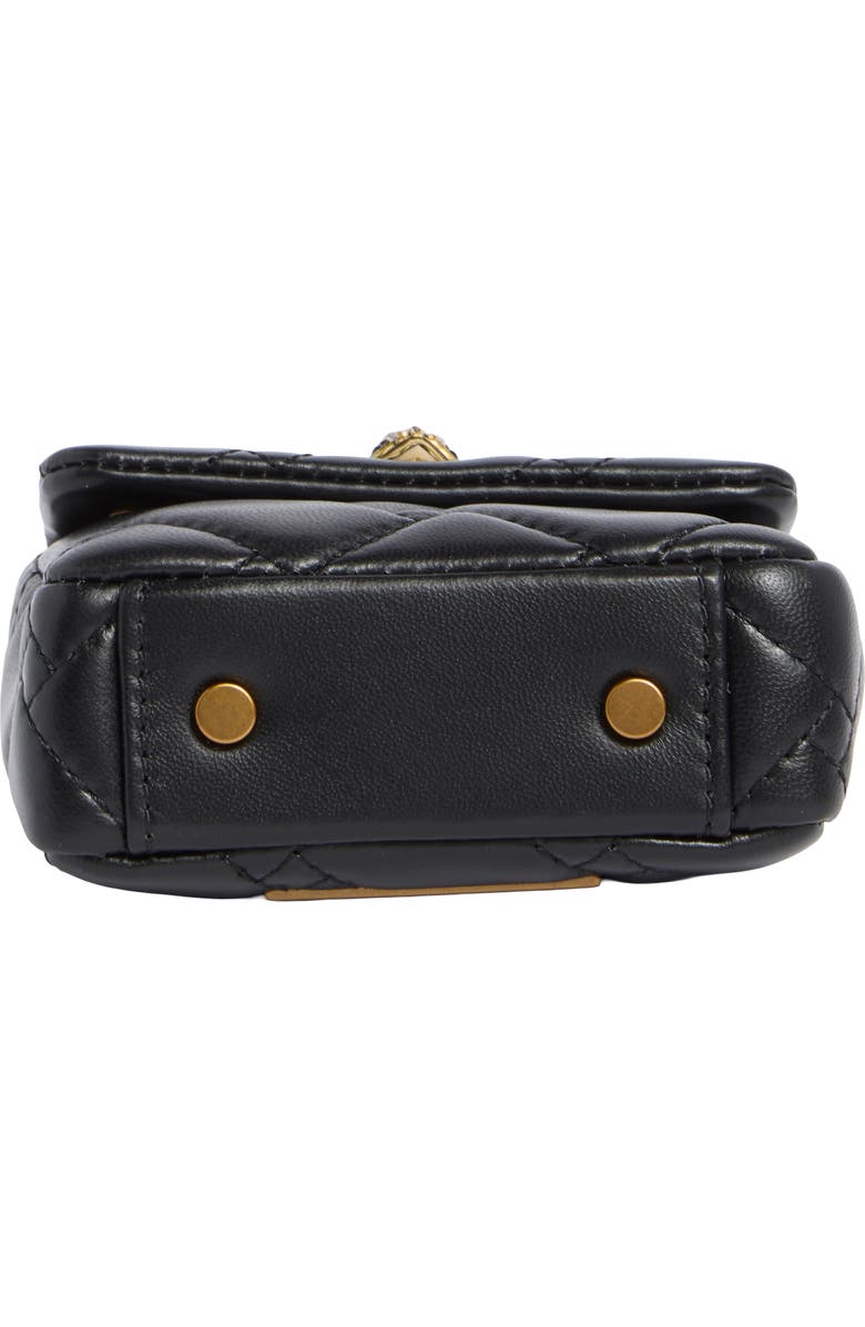 Kurt Geiger London Micro Kensington Quilted Bag, Alternate, color, Black