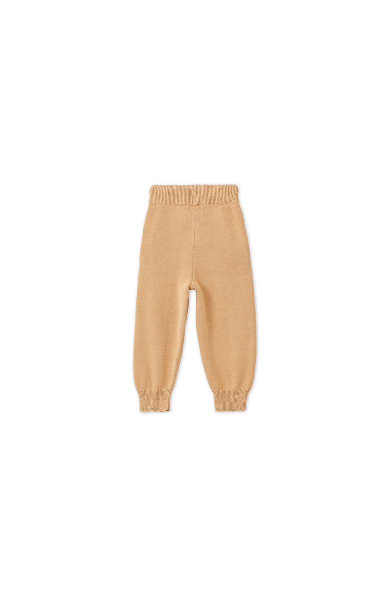 Vild House of Little Organic Knit Joggers, Alternate, color, Sandstone-Mineral Dye