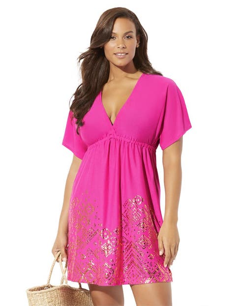 Kate V-Neck Cover Up Dress