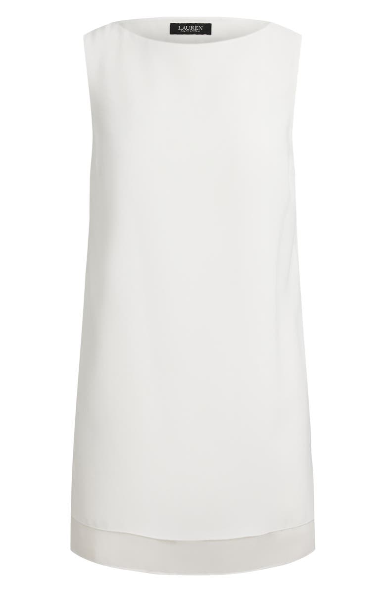 Lauren Ralph Lauren Naruti Layered Sleeveless Tunic Top, Alternate, color, White