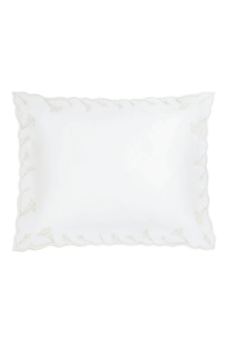 Marcella Egyptian Cotton Pillow Sham, Alternate, color, BONE