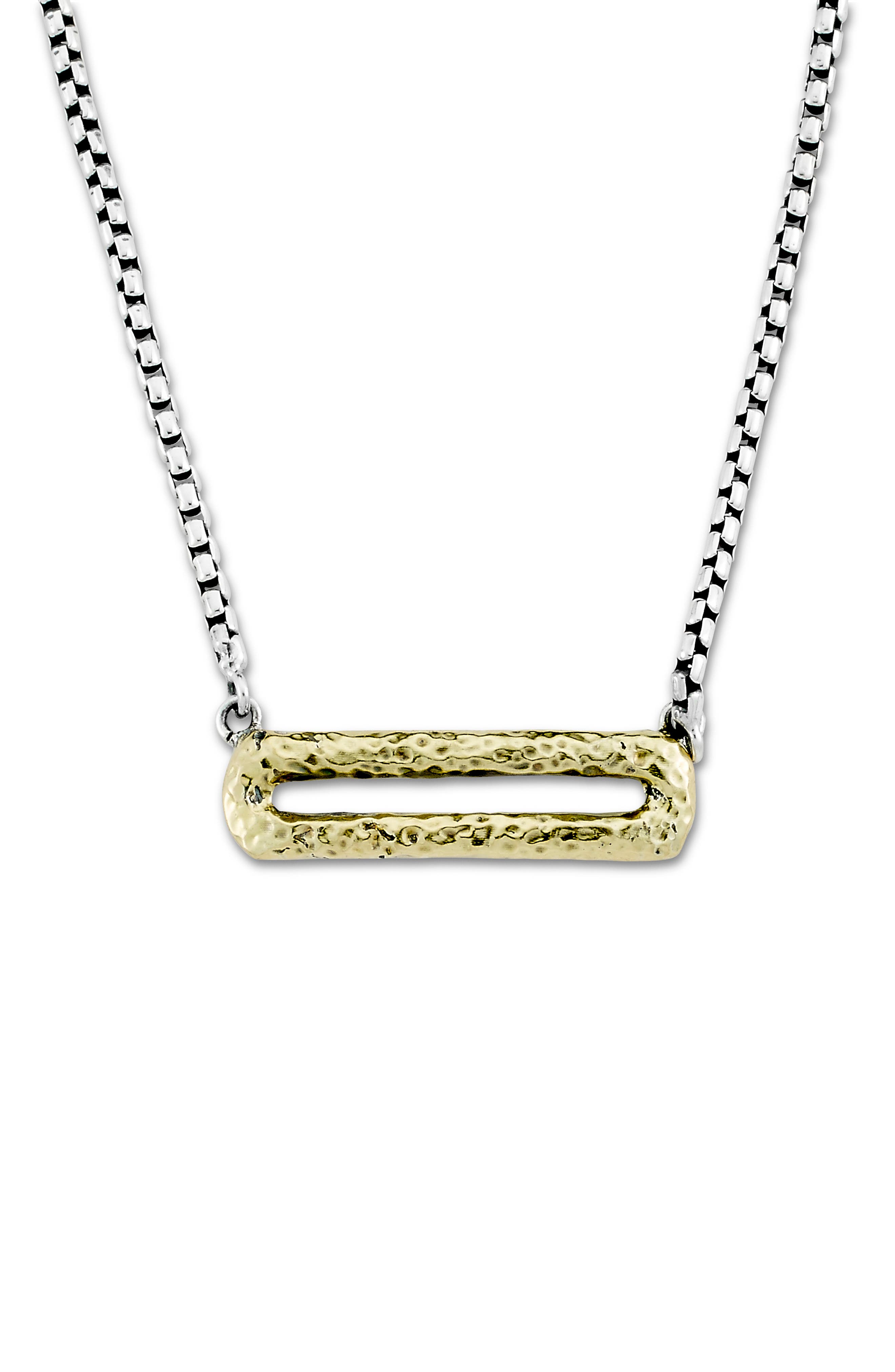 SAMUEL B. Two-Tone Bar Necklace