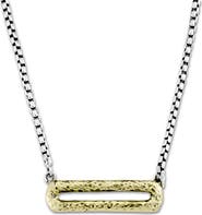 SAMUEL B. Two-Tone Bar Necklace