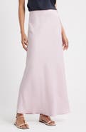 BOSS Visos Satin Maxi Skirt