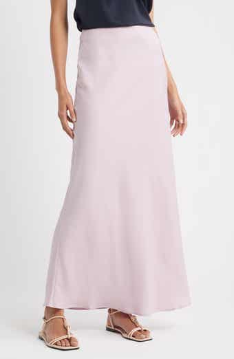 Visos Satin Maxi Skirt