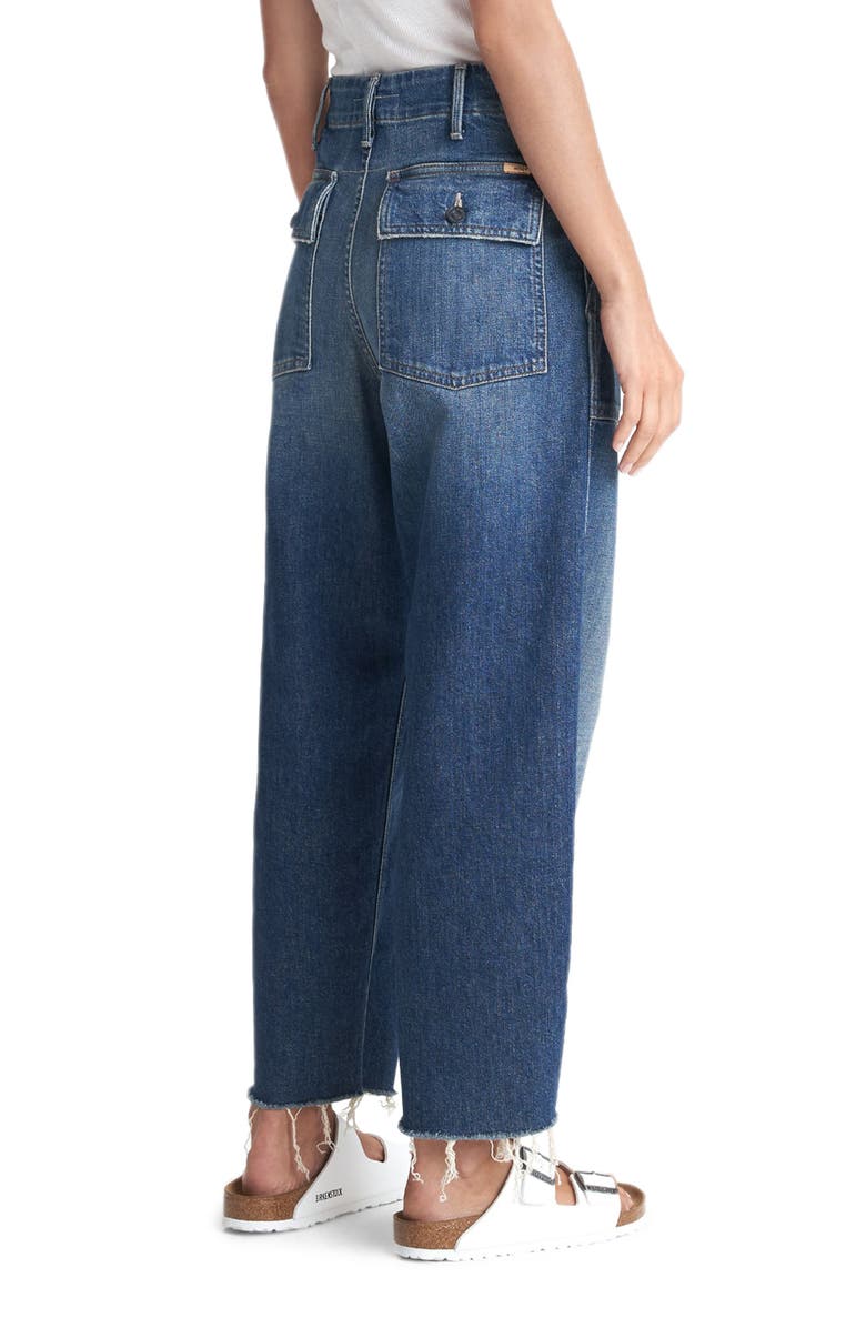 MOTHER Private A Wide Leg Jeans, Alternate, color, 