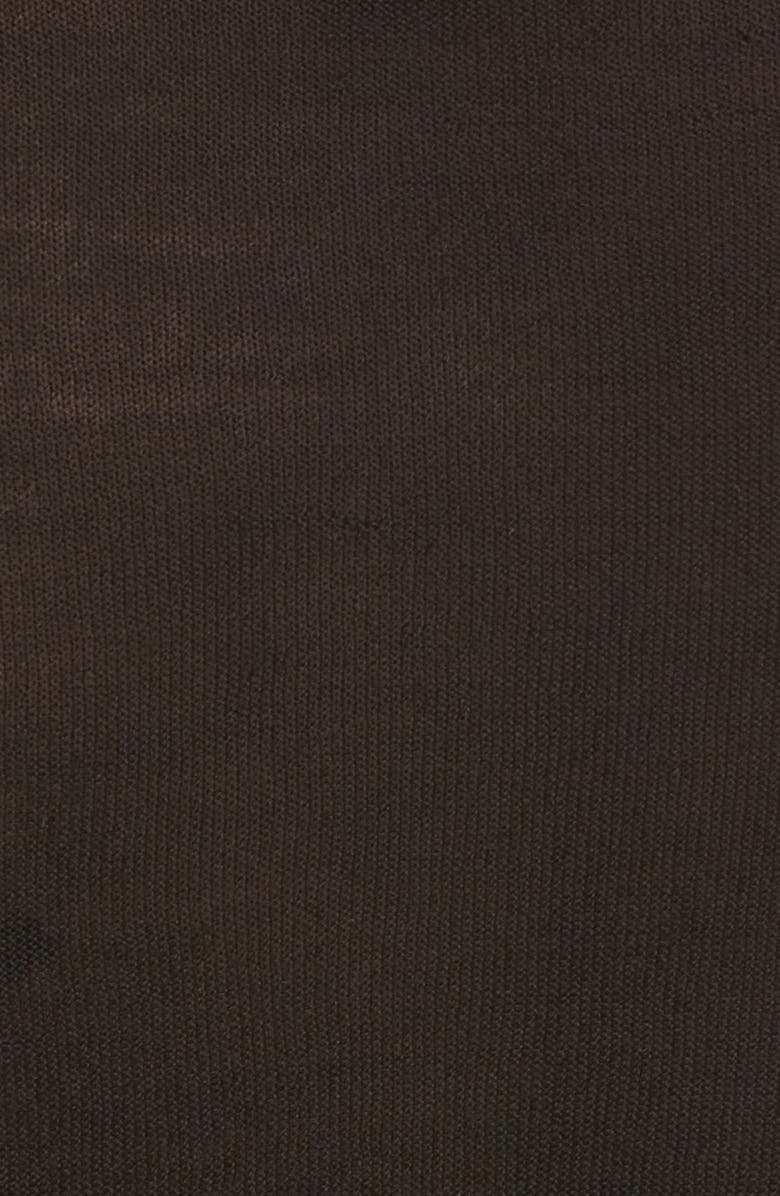 Max Mara Zagara Semisheer Wool Turtleneck Sweater, Alternate, color, 