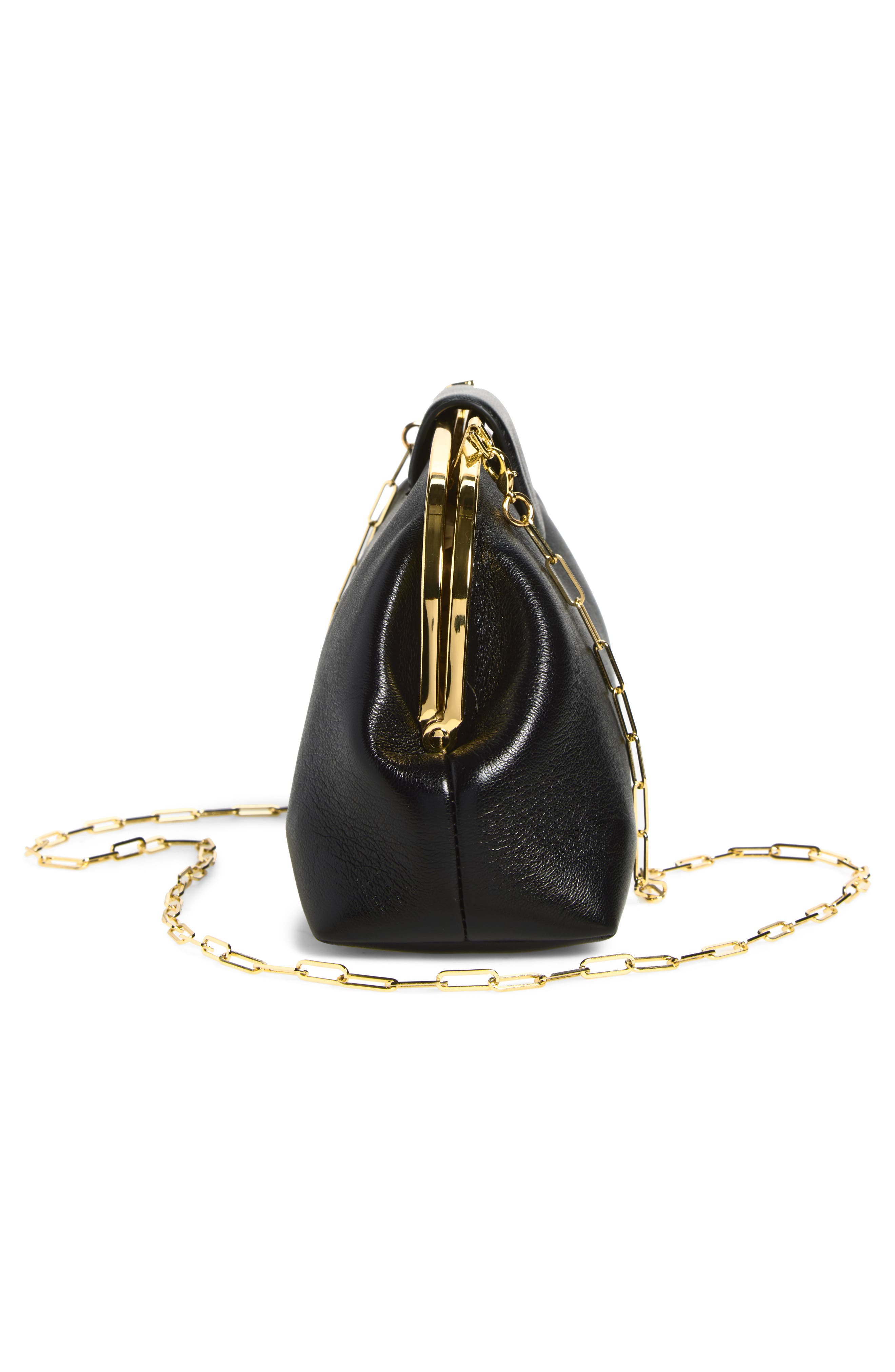 Noemi Clutch, Alternate, color, BLACK