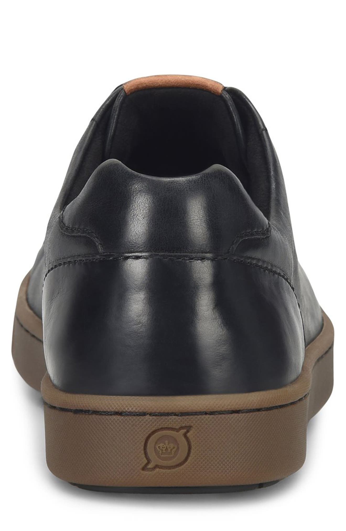 Børn Aden Sneaker, Alternate, color, Black/Tobacco Bottom