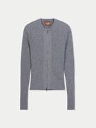 Gobi Cashmere Cashmere Two-Way Zip Cardigan