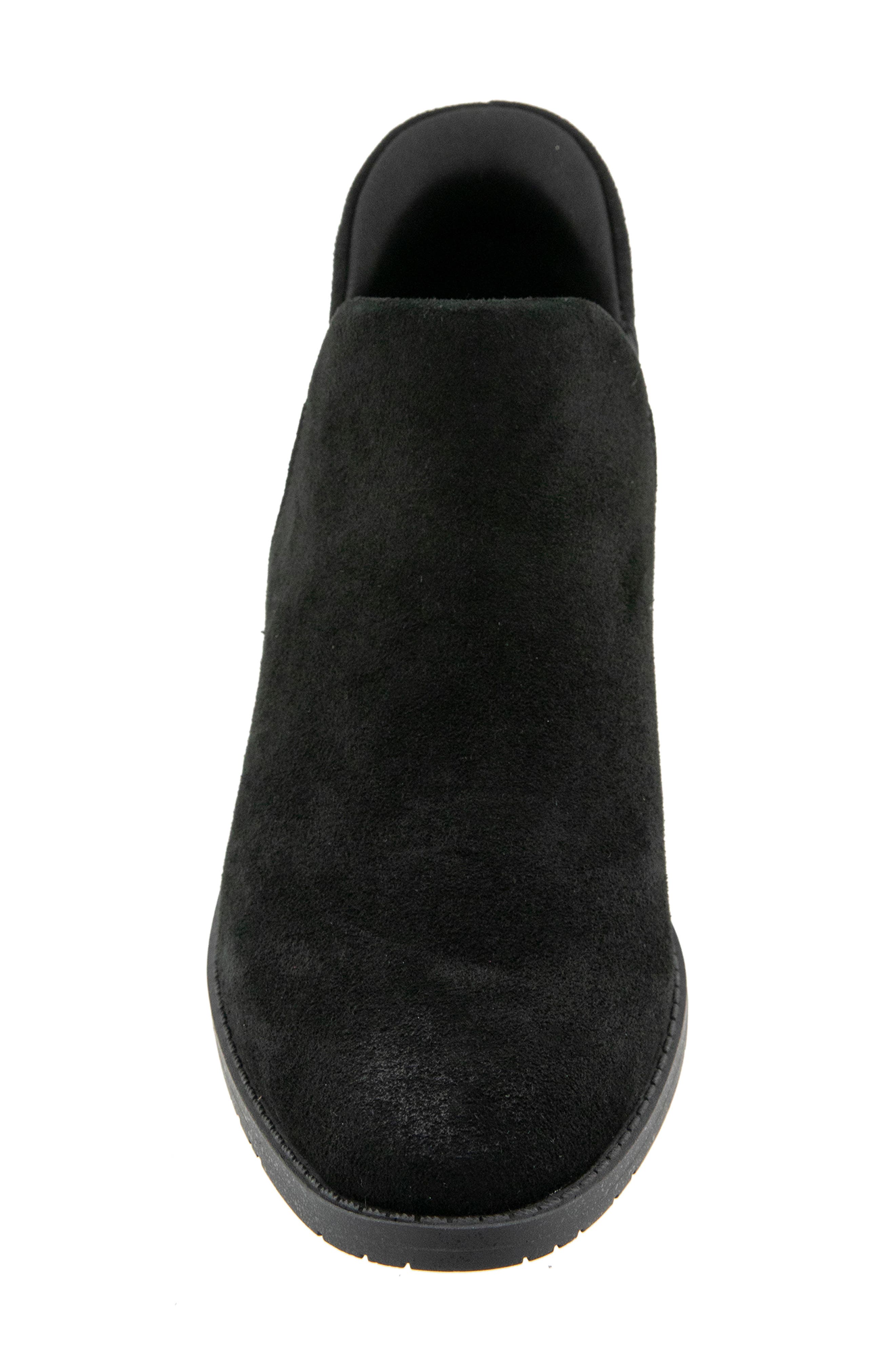 Stella Bootie, Alternate, color, BLACK SUEDE