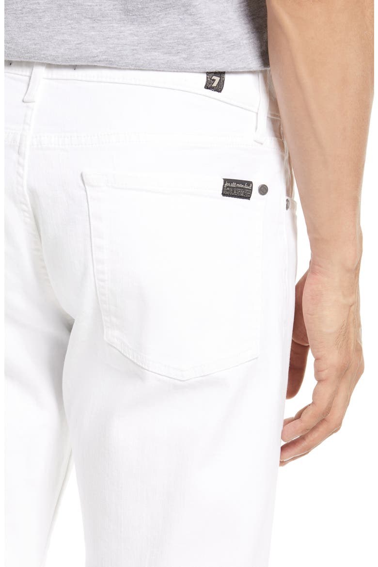 Men's Slimmy Slim Fit Stretch Jeans, Alternate, color, WHITE