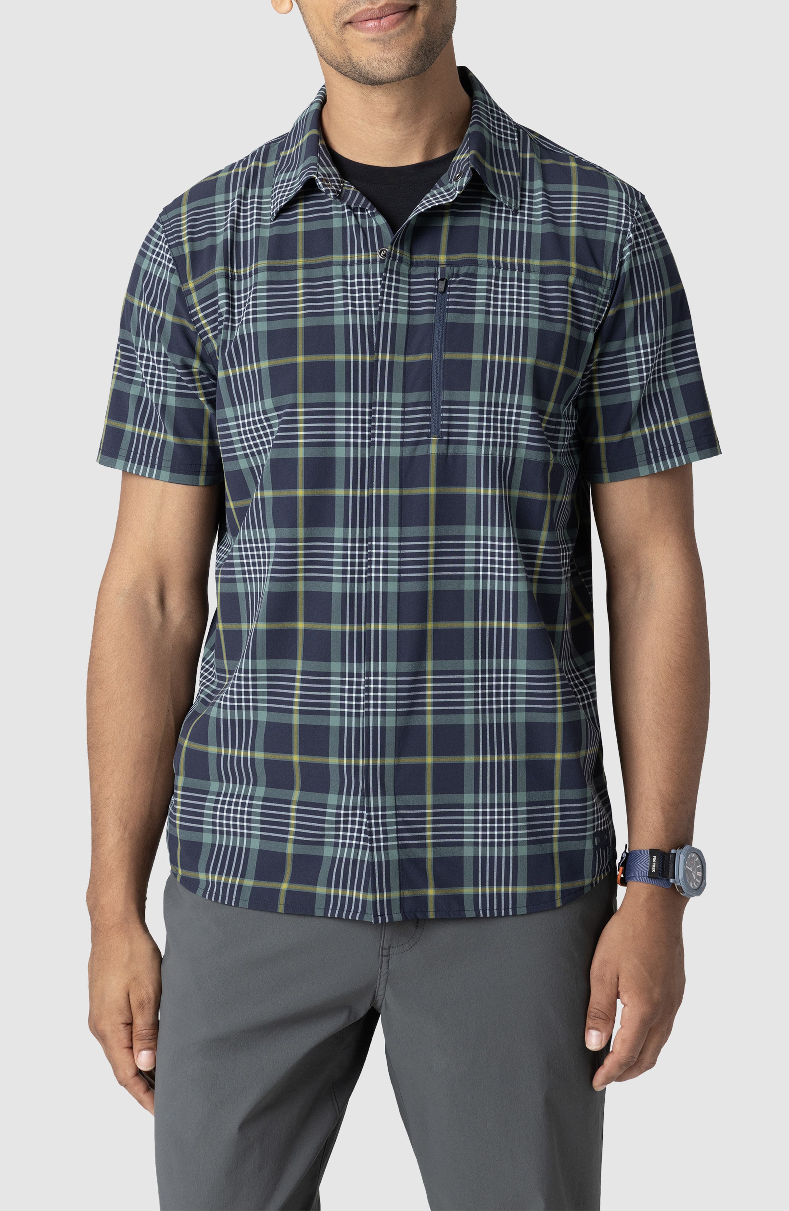 DARK NAVY PLAID
